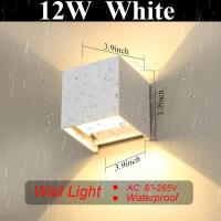 ราคา LED โคมไฟติดผนัง กันน้ำ ไฟติดผนัง ภายใน ติดผนัง นอกบ้าน สวน สำหรับใช้ในบ้าน ไฟตกแต่ง โคมไฟ (21173777858)