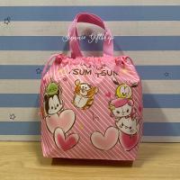 ราคา พร้อมส่ง กระเป๋าถือ ถุงผ้าหูรูด ลายการ์ตูน Mermaid Ariel Mickey Pooh Stitch (7673956117)