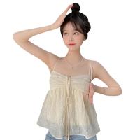 ราคา Kayotuas เสื้อกล้ามสายเดี่ยวคล้องคอสำหรับสตรีทแวร์เสื้อคลับแวร์สายเดี่ยวสีทึบเสื้อยืดแขนกุดฤดูร้อน (20044439779)