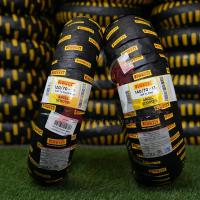ราคา ยาง PIRELLI ขนาด 120 70 14 140 70 13 คู่หน้า หลัง ฟรีจุ๊บลมยาง รุ่น ANGEL SCOOTER สำหรับรุ่นรถ FORZA300 GEN1 AEROX155 (20672759535)