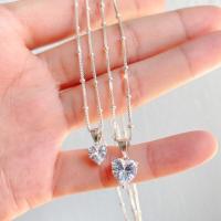 ราคา Yourdays Cz heart สร้อยคอห้อยจี้หัวใจเพชรcz (17699599238)