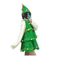 ราคา เครื่องแต่งกายต้นไม้คริสต์มาสของเด็กผู้หญิงผู้ใหญ่เครื่องแต่งกายต้นไม้คริสต์มาสบทบาทพ่อแม่และลูกคริสมาสต์ ชุดแต่งเล่นใหม่ (21037120490)