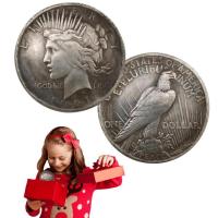 ราคา 38mm Antique Silver Dollar 1921 1922 1927 Statue Of Liberty And Peace Coin Silver Dollar Eagle Commemorative Coin Collection trendy (20617702939)