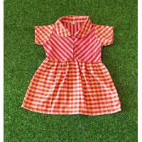 ราคา เดรสผ้าขาวม้า ชุดเดรสเด็ก ชุดเด็กหญิง เดรสผ้าฝ้าย เดรสผ้าขม้า สำหรับเด็ก 1 6 ขวบ (16206642144)