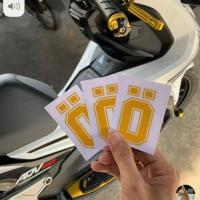 ราคา Ohlins สติ๊กเกอร์สะท้อนแสง OHLINS (20143417829)