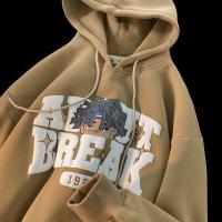 ราคา Heavy American style hiphop Sweatshirt Boys Spring Autumn Winter Ins Fashion Brand New Coat Fleece Hooded Top (21024192955)