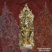 ราคา องค์เสด็จพ่อ ร 5 สีทองกิมซัว เนื้อเรซิ่น (15866328765)