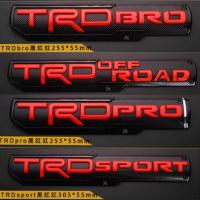 ราคา สัญลักษณ์กีฬา TRD PRO โลโก้ทางวิบาก TRD BRO สำหรับที่ดึงประตูรถยนต์ทุนดราไฮลักซ์สติกเกอร์ท้ายรถกระบะป้ายข้างประตู (10195217306)