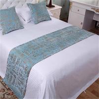 ราคา เตียงวิ่งราชินีคู่แฝดเตียงยาวพิเศษสำหรับโรงแรมการตกแต่งผ้าปูโต๊ะสิ่งทอนักวิ่งผ้าปูเตียงผ้าสำหรับเตียงขนาดควีนไซส์ที่มีนักวิ่งหมอนวางบนเตียงจับคู่รูปแบบการถักโครเชต์เตียงขนาดเต็มและหมอนอิง (19508900488