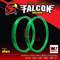 ราคา วงล้อ FALCON 1คู่ ของเเท้100 ขอบล้อ falcon วงล้อ ฟอลคอน FALCON สี ดำ แดง น้ำเงิน ม่วง เขียว ส้ม ชมพู ฟ้า (8911277807)