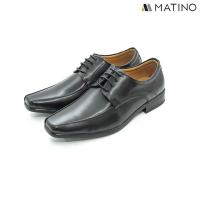 ราคา MATINO SHOES รองเท้าหนังชาย รุ่น MC B 5536M BLACK TAN (7524077253)