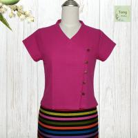 ราคา เสื้อผ้าไทย เสื้อผ้าฝ้าย เสื้อพื้นเมือง ผ้าไทย ชุดพื้นเมือง ผ้าฝ้าย เสื้อผ้าไทยผญ เสื้อใส่กับผ้าถุง เสื้อผ้าพื้นเมือง เสื้อพิกุล (19473187513)