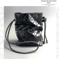 ราคา Issey Miyake Diamond Geometric Womens Drawstring Bag One Shoulder Crossbody Sequined Folding Underarm Bag Drawstring Bag Bucket Bag (20537097495)