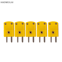 ราคา HAOWEILAI 5pcs K TYPE MALE FEMALE MINI Connectors plug thermocouple Temperature SENSORS (20396075573)