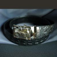 ราคา เข็มขัดหนัง เข็มขัดหนังจระเข้แท้ ผู้ชาย รับประกันสินค้า ไม่แท้ยินดีคืนเงิน leather 100 (18804195233)