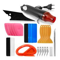 ราคา ชุดยางปาดน้ำไวนิลอุปกรณ์ชุดกล่องเครื่องมือฟิล์มไวนิลที่ขูดฮีทกันไม้กวาดยางไมโครปาดน้ำเครื่องมือเรียบสำหรับรถยนต์และฟิล์มหน้าต่าง (21170264568)