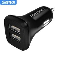 ราคา CHOETECH ที่ชาร์จแบตในรถ Dual USB Car Charger for Xiaomi Mi9 for Samsung S8 S9 S10 Intelligent Car charger Adapter for iPhone13 12 11 pro max Xr XS (805794320)