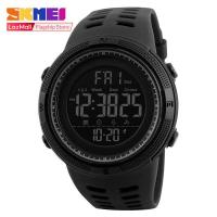 ราคา SKMEI 1251นาฬิกาข้อมือกีฬาผู้ชายนาฬิกาข้อมือกันน้ำได้50เมตรนาฬิกาข้อมือมีฟังก์ชั่นนับย้อนหลังนาฬิกาข้อมือแสดงเวลา2แบบนาฬิกาข้อมือดิจิตอลปลุกจับเวลาได้ (12197398602)