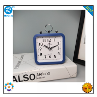 ราคา Resim New Candy Color Square Alarm Clock Office Home Simple Round Alarm Clock Student Clock Small Alarm Clock (16238021840)