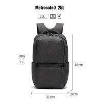 ราคา PACSAFE Metrosafe X กระเป๋าเป้25L กันขโมย (21303836040)