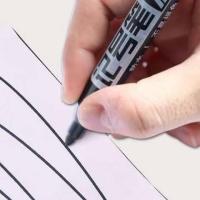 ราคา MUIMISC ปากกาเคมี หัวกลม ลบไม่ได้ Permanent Maker 700 (14094607516)