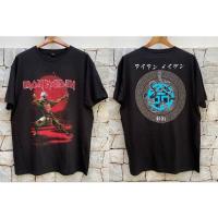 ราคา S 5XL Hot เสื้อวง IRON MAIDEN ลิขสิทธิ์แท้ จาก USA t shirt (20911511360)