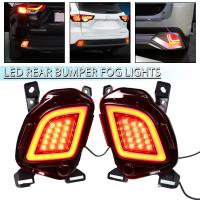 ราคา 2X LED ไฟตัดหมอกหลังชุดไฟเหมาะสำหรับโตโยต้า Highlander 2015 2019 (20954212387)