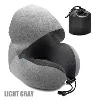 ราคา หมอนเมมโมรี่โฟม หมอนรูปตัว U หมอนรองคอสำหรับเดินทางบนเครื่องบิน หมอนรองคอรูปตัว U หมอนรองคอกระดูกสันหลังส่วนคอ หมอนรองคอแบบมีฮู้ดแบบพับได้ (20970453871)