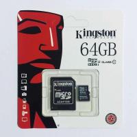 ราคา Kingston เมมโมรี่การ์ด 32 64 128GB SDHC SDXC Class 10 UHS I Micro SD Card with Adapter (16462015783)