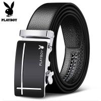ราคา Playboy เข็มขัดหนังนิ่มของผู้ชายและผู้หญิงเข็มขัดหัวเข็มขัดอัตโนมัติลำลองแฟชั่นธุรกิจวัยกลางคนสำหรับชายและหญิงปี OBS296 (13501692327)