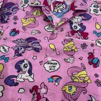 ราคา New Pony ชุดนอนเด็ก ลายโพนี่ My little Pony งานป้ายลิขสิทธิ์แท้ 100 ผ้าคอตตอน ใส่สบาย ไม่ร้อน สำหรับเด็กและผู้ใหญ่ แขนสั้น ขายาว และ แขนยาว ขายาว (7503510300)
