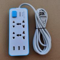 ราคา ปลั๊กไฟ ปลั๊กพ่วง ปลั๊กสามตา ปลั๊กสายต่อพ่วง ปลั๊กไฟ usb ปลั๊กชาร์จ USB รางปลั๊กไฟ สายยาว 3m SJ1154 (13904517238)
