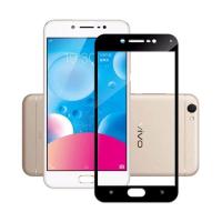 ราคา กระจกนิรภัย กันรอย กาวเต็มแผ่น เต็มจอ เก็บขอบ 5D Vivo V5 V5S สีดำ (398071697)