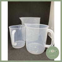 ราคา เหยือกพลาสติก Plastic Measuring Jug ถ้วยตวง เหยือกตัก กระบอกตักน้ำ 500ml 1000ml 2000ml 3000ml 5000ml ของใหม่ ร้าน PP702 (10989631355)
