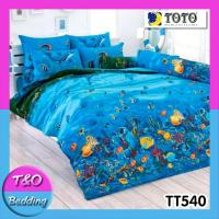 ราคา TeeBed Toto ชุดผ้าปู ไม่รวมผ้านวม Print TT540 3 5ฟุต Single 5ฟุต Queen 6ฟุต King TOTO2018 (333925416)