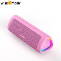 ราคา WISE TIGER ลำโพงบลูทูธสเตอริโอไร้สาย Bluetooth5 3ลำโพง24ชั่วโมง RGB Light AUX In Typec ชาร์จ (21170703389)