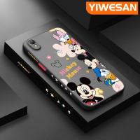 ราคา YIWESAN เคสสำหรับ OPPO A37 A37Fเคสลายการ์ตูนมิกกี้น่ารักเมาส์ดีไซน์ใหม่ขอบสี่เหลี่ยมเคสโทรศัพท์แบบแข็งขุ่นกันกระแทกปลอกซิลิโคนคลุมทั้งหมดเคสป้องกันเลนส์กล้องถ่ายรูป (20851325939)