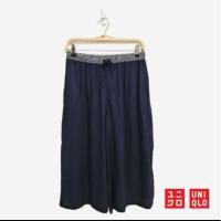ราคา Uniqlo Original Relaco กางเกงขายาวลําลอง สําหรับสตรี 3 4 Uniqlo 3 4 (20299572516)