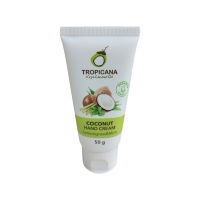 ราคา โคโคนัท แฮนด์ครีม กลิ่นเลมอนกราสแอนด์มิ้นท์ Tropicana Coconut Hand Cream 50g ทรอปิคานา (10894746738)
