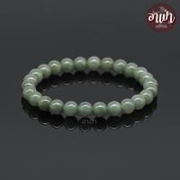 ราคา อาเป่า หินหยกพม่าแท้ 100 โทนอ่อน Jade ขนาด 6 มิล คัดหิน เจ้าแห่งหินมีค่า กำไลหินสี กำไลหินนำโชค หินหยก หยกเขียว หินสีเขียว หินมงคล (21027286849)