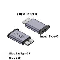 ราคา USB3 2 USB ประเภท C ถึง Micro B USB 3 0 3 1เชื่อมต่อ HDD SSD Samsung S5โทรศัพท์ Note3ได้อย่างราบรื่นด้วยเต้าเสียบอะแดปเตอร์เฉียบของเรา (20460670216)