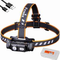 ราคา Fenix Fenix HM60R Headlamp 1200 Lumen USB C Rechargeable with Flood Light Red Light and LumenTac Organizer (20427543312)
