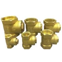 ราคา 1 2 3 4 1 1 1 4 1 1 2 2 BSP Female Brass Swing One Way Valve Check Valve Non return Valve (20105404316)