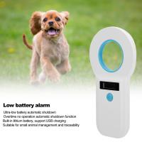 ราคา เครื่องอ่านป้ายสัตว์ สแกนเนอร์ไมโครชิพสัตว์เลี้ยงไร้สายสำหรับ RFID 34 2Khz 125Khzเครื่องเครื่องอ่านชิปสัตว์แบบพกพาเครื่องอ่านสุนัขเครื่องสแกน ID แมวรองรับการปล่อยอีสาน USB (19474002347)