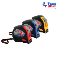 ราคา TEXAS BULL ตลับเมตร ตัวตลับผลิตจากพลาสติก ABS หุ้มยางกันกระแทก TX 3519 TX 5025 TX 7525 (18194882809)