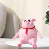 ราคา SDFSF ของเล่นยืดหมูการ์ตูนผิวสีชมพูกับตุ๊กตาหมูบีบทรายห้าสีและไม่มีรสนิยมสำหรับเด็ก เด็ก (20964580669)