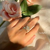 ราคา Kissmebythesun Gold Ring แหวนปรับขนาดได้ ชุบทองคำขาว 14k (19615736758)