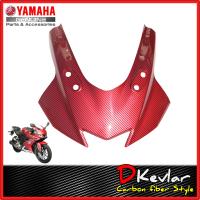 ราคา ฝาครอบไฟหน้า R15 NEW ลายเคฟล่าสีแดง YAMAHA R15 NEW อะไหล่แท้เบิกศูนย์ (5487868423)