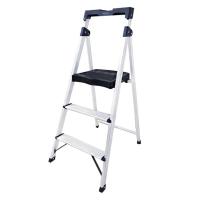 ราคา พร้อมส่ง บันไดทรง A มีมือจับ 3 ขั้น A FRAME STEP STOOL WITH HANDLE 3 STEP โปรโมชัน บันได ราคาถูก (18938495943)