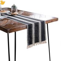 ราคา Leficus ผ้าปูโต๊ะผ้าฝ้ายทอมือสำหรับโต๊ะรับประทานอาหารในครัวผ้าปูโต๊ะบ้านไร่แบบชนบทพร้อมส่ง (19810791275)